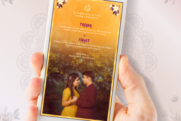 Tanya wedding invite